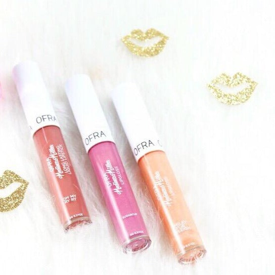 Brillo de labios Ofra Madison Miller | Smiley para Ryleigh | Tamaño completo .21 oz