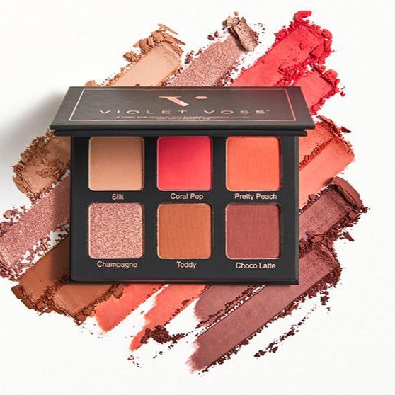 Paleta de sombras de ojos Violet Voss Coral Pop | Tamaño completo