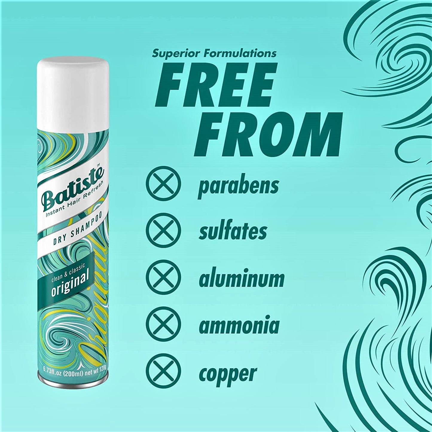 Batiste Trockenshampoo Clean & Classic Original