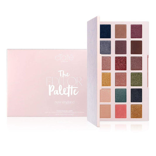 18 color ciate` the editor eyeshadow palette