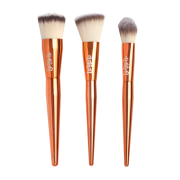 Trío de brochas para el cutis premium Alamar