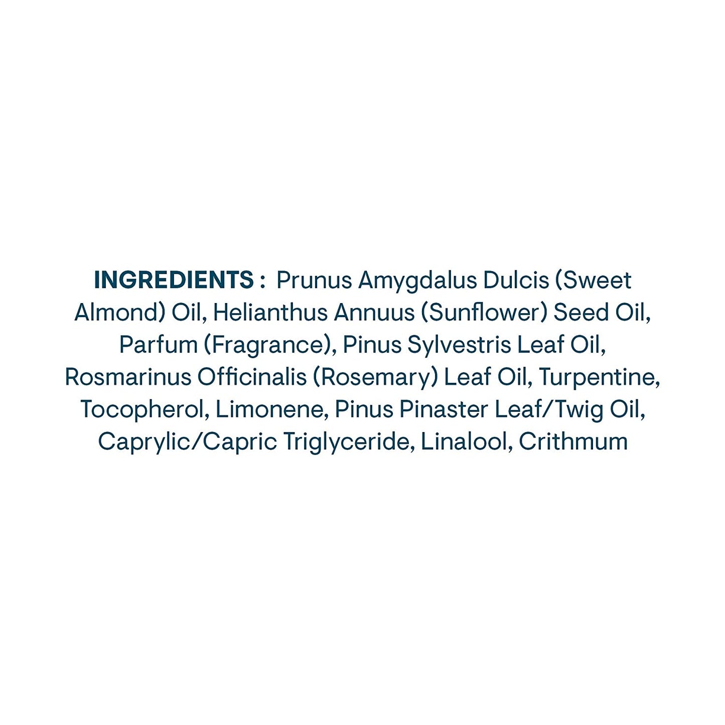 Elemis muscles active body & massage oil ingredients