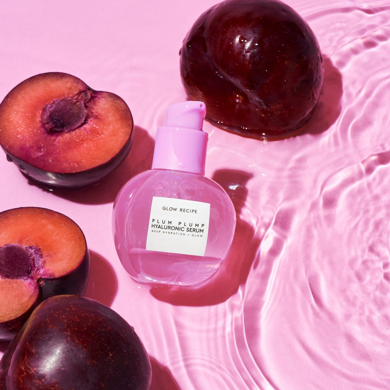 Glow Recipe Suero de ácido hialurónico Plum Plump™ 1 oz. Tamaño completo