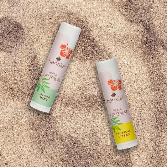 Bálsamo labial y humectante Hanalei en Island Mint