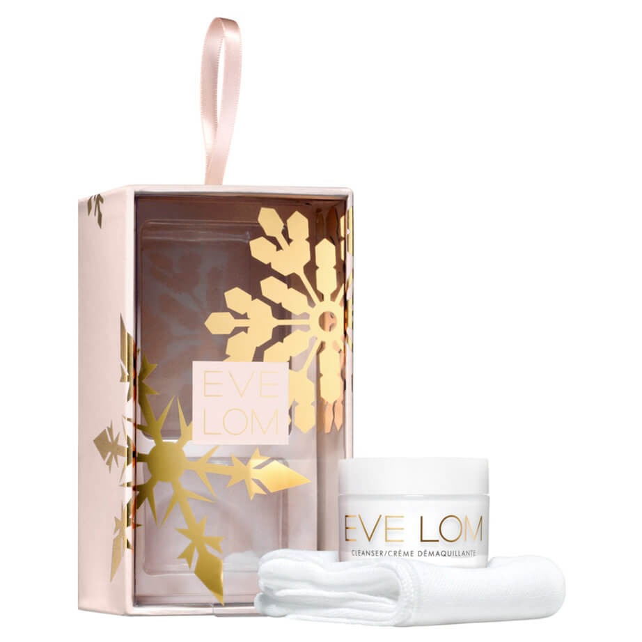 Eve Lom's iconic Cleanser deep cleanses without drying or stripping the skin and removes even the most stubborn of waterproof makeup.