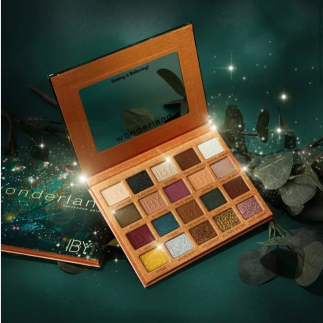 Find magic in every little moment with this palette packed with out-of-this-world, Wonderland-inspired eyeshadow shades. Whether you're glamming it for a night on the town or it's just another mellow Monday, these whimsical hues are sure to cast a spell—no magic wand required.