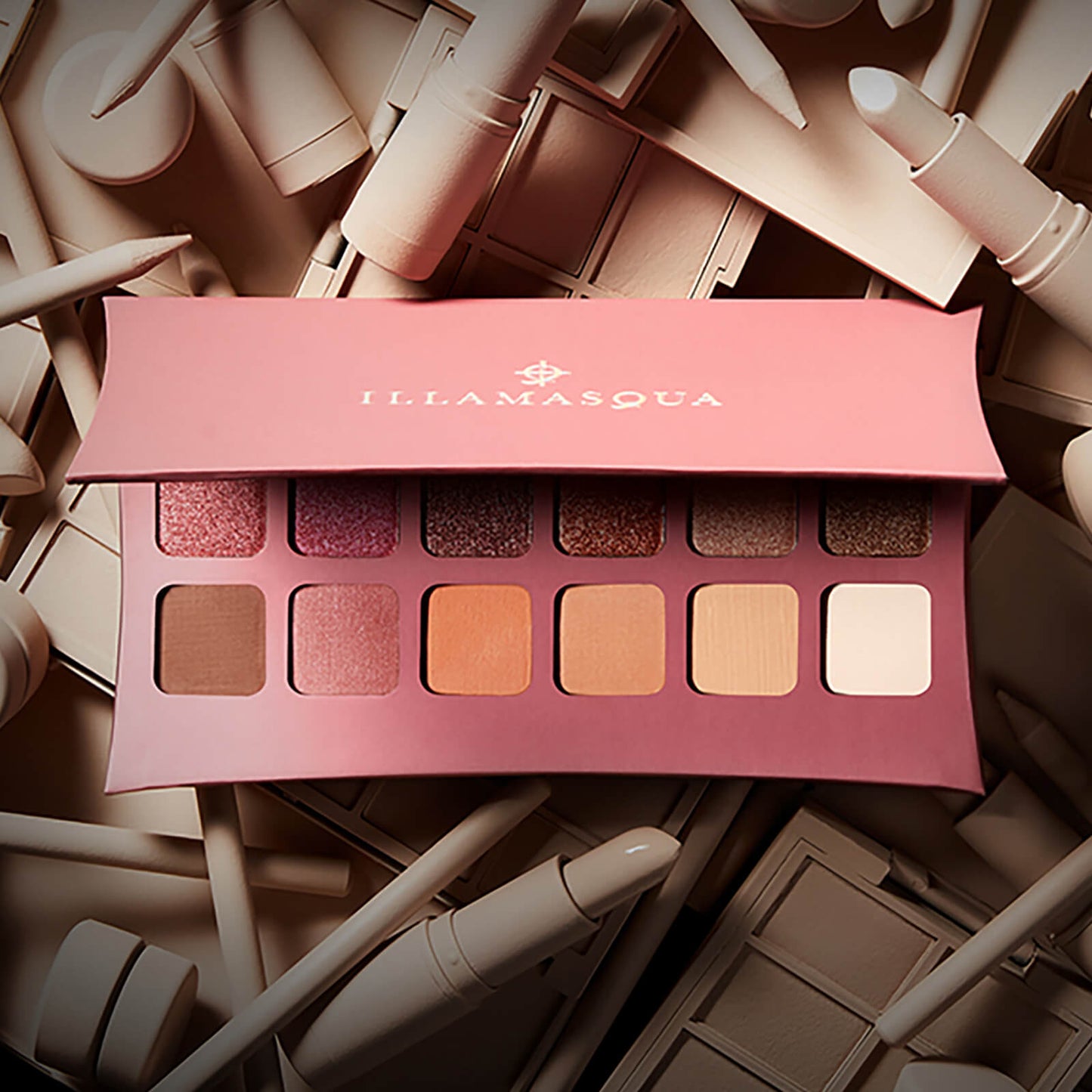 Illamasqua - Paleta de maquillaje de sombras de ojos Artistry revelada