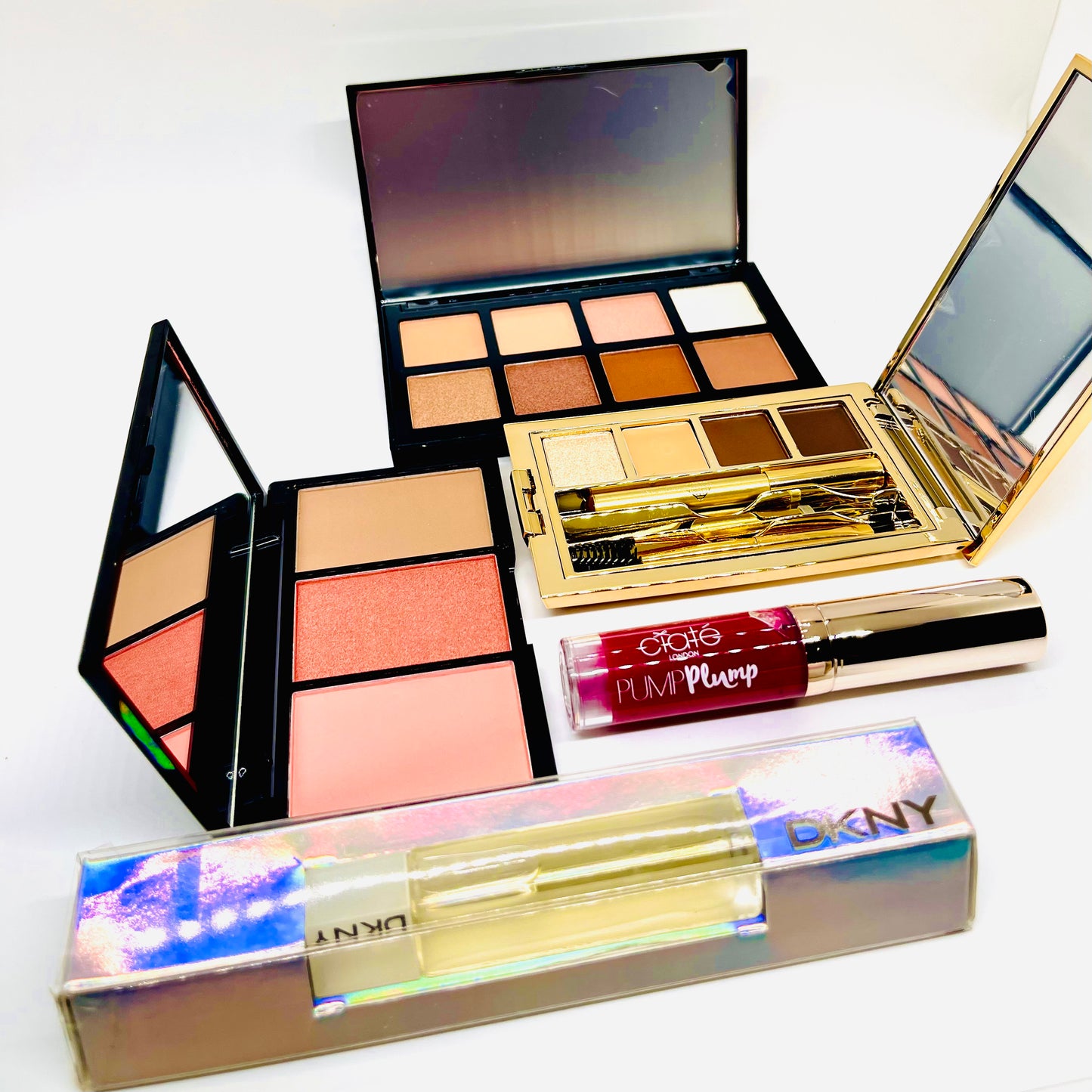 Slay, Plump & Glow: Makeup & Designer Fragrance Gift Bundle For Her