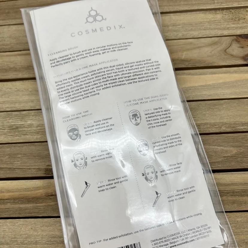 Cosmedix - Set de brochas para el cuidado de la piel