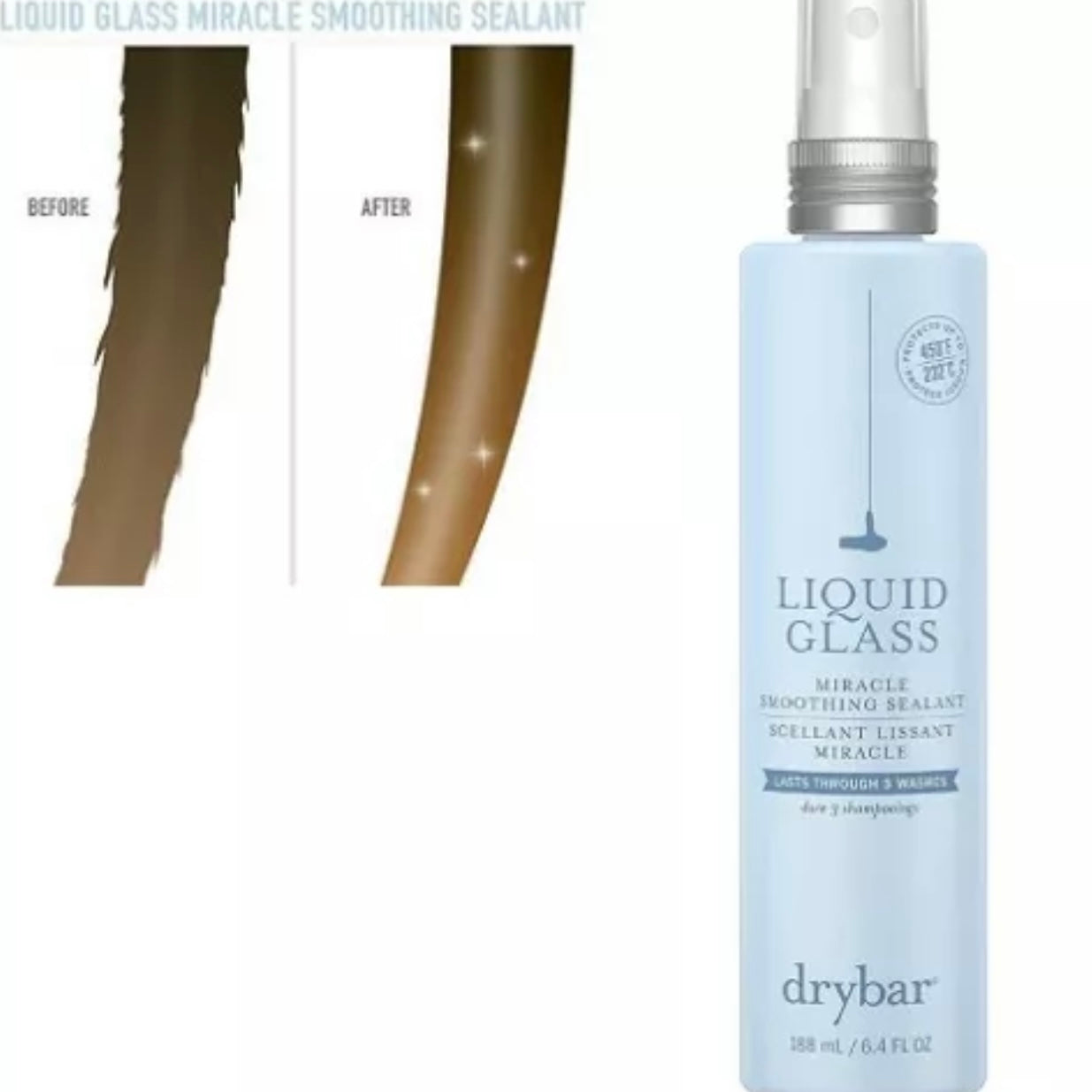 Sellador suavizante milagroso con brillo líquido DryBar