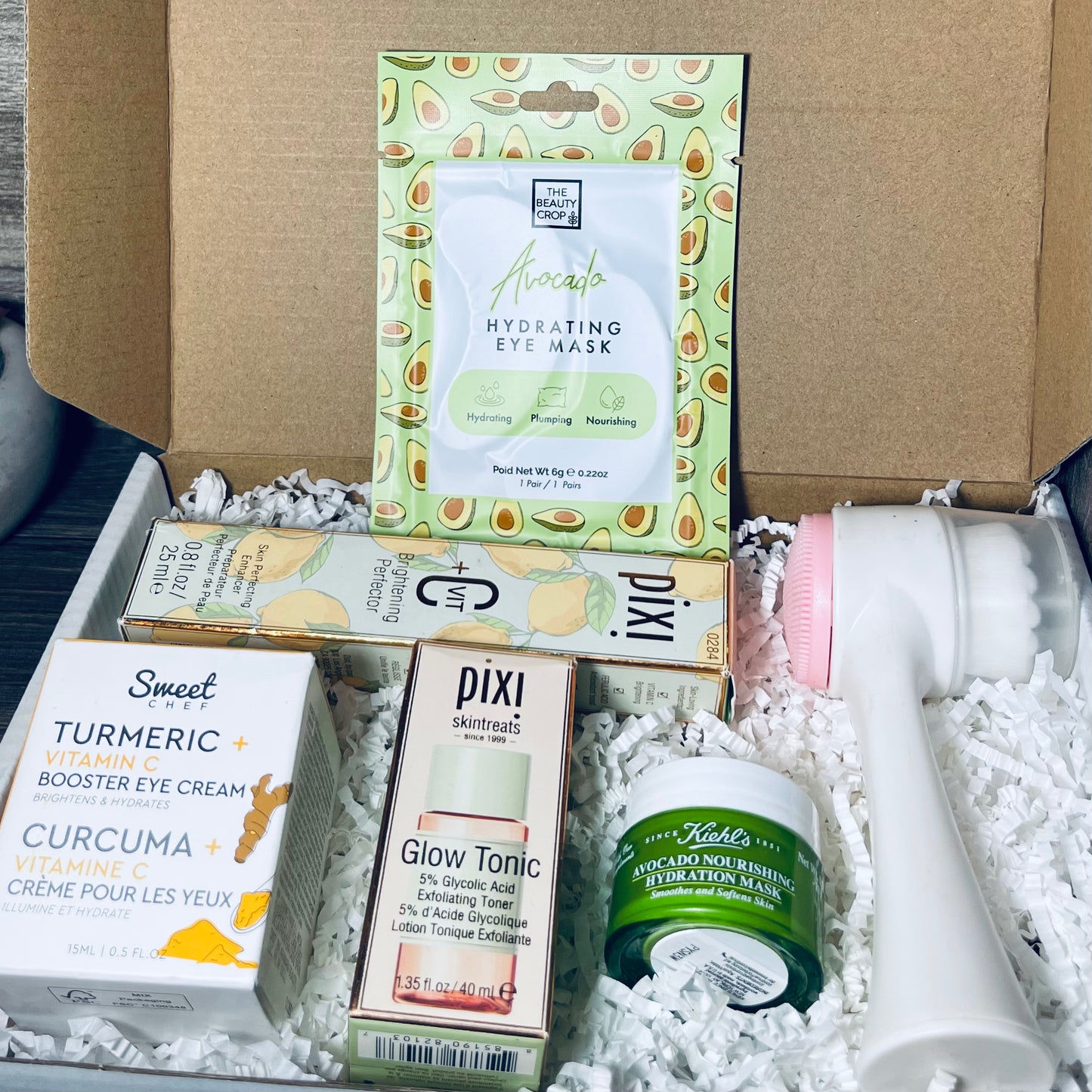 FaceTreasures Korean Beauty Anti Aging Glow Bundle, Non-Subscription Monthly Box