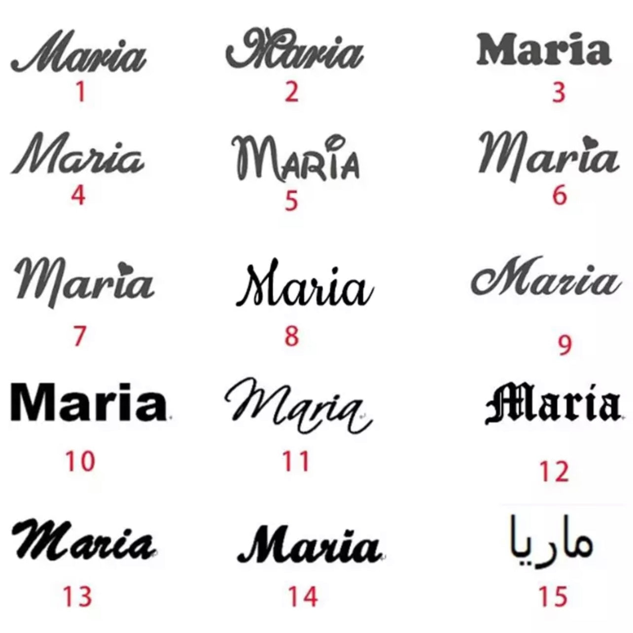 14k Gold Stainless Steel 3D Multi-Color Flower And Butterfly Custom Name Necklace