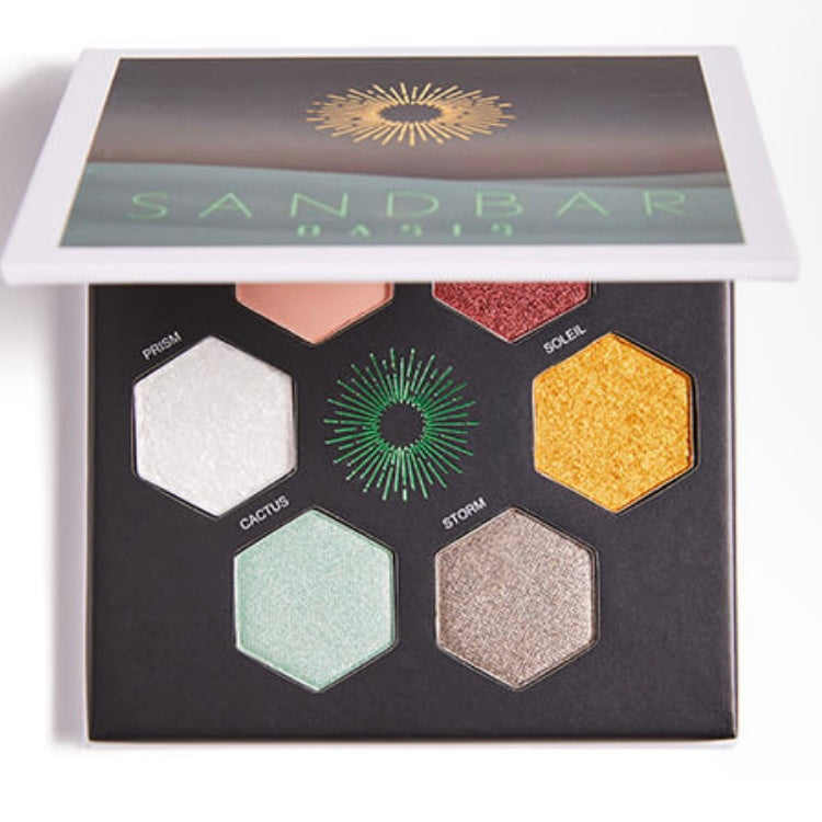SandBar Beauty “The Oasis” Premium Eyeshadow Palette