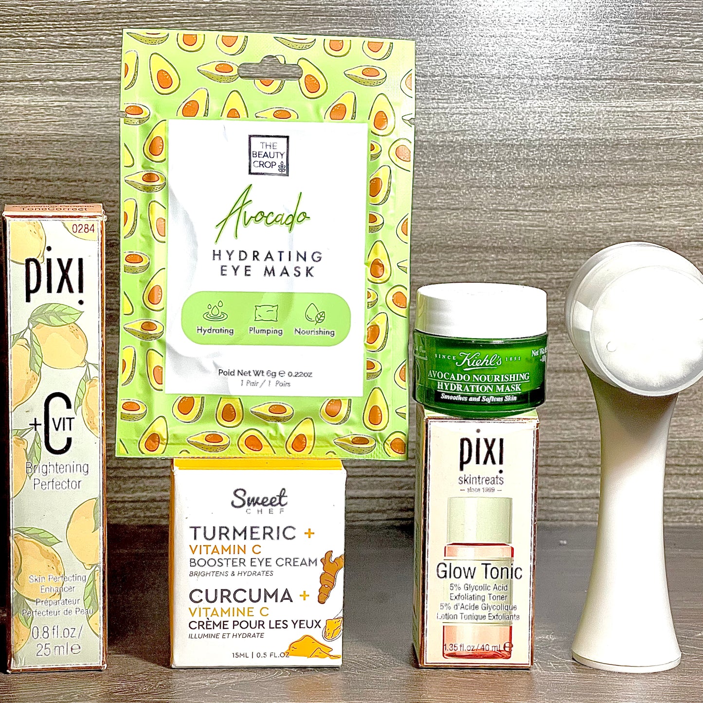 FaceTreasures Korean Beauty Anti Aging Glow Bundle, Non-Subscription Monthly Box