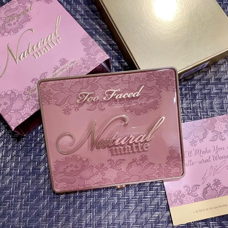 TooFaced Natural Matte Premium Eyeshadow Palette-Limited Edition
