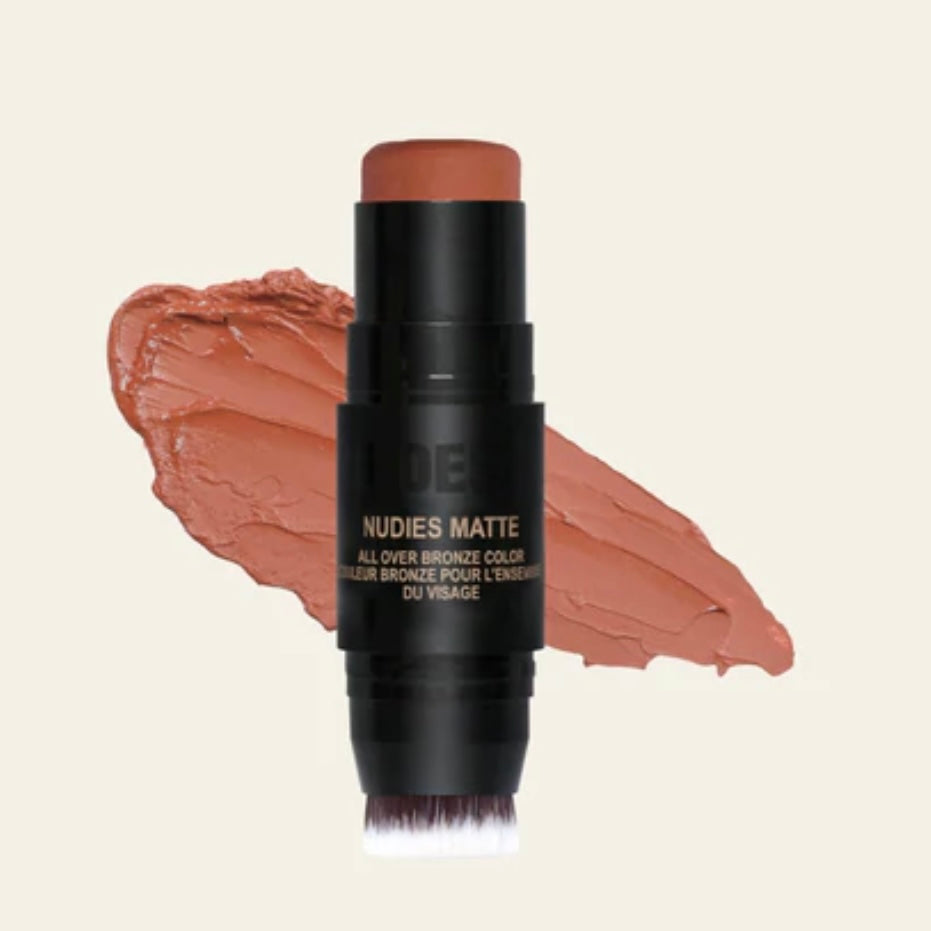 Nudies Matte Sun kissed Bronzing & Highlighter Stick For Cheeks + Eyes + Lips | Full-size