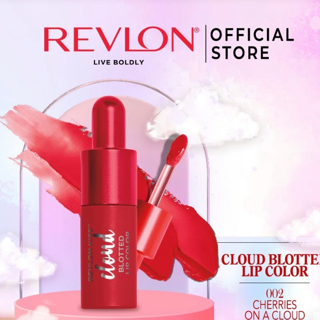 Color de labios borroso Kiss Cloud de Revlon | Todos los tonos