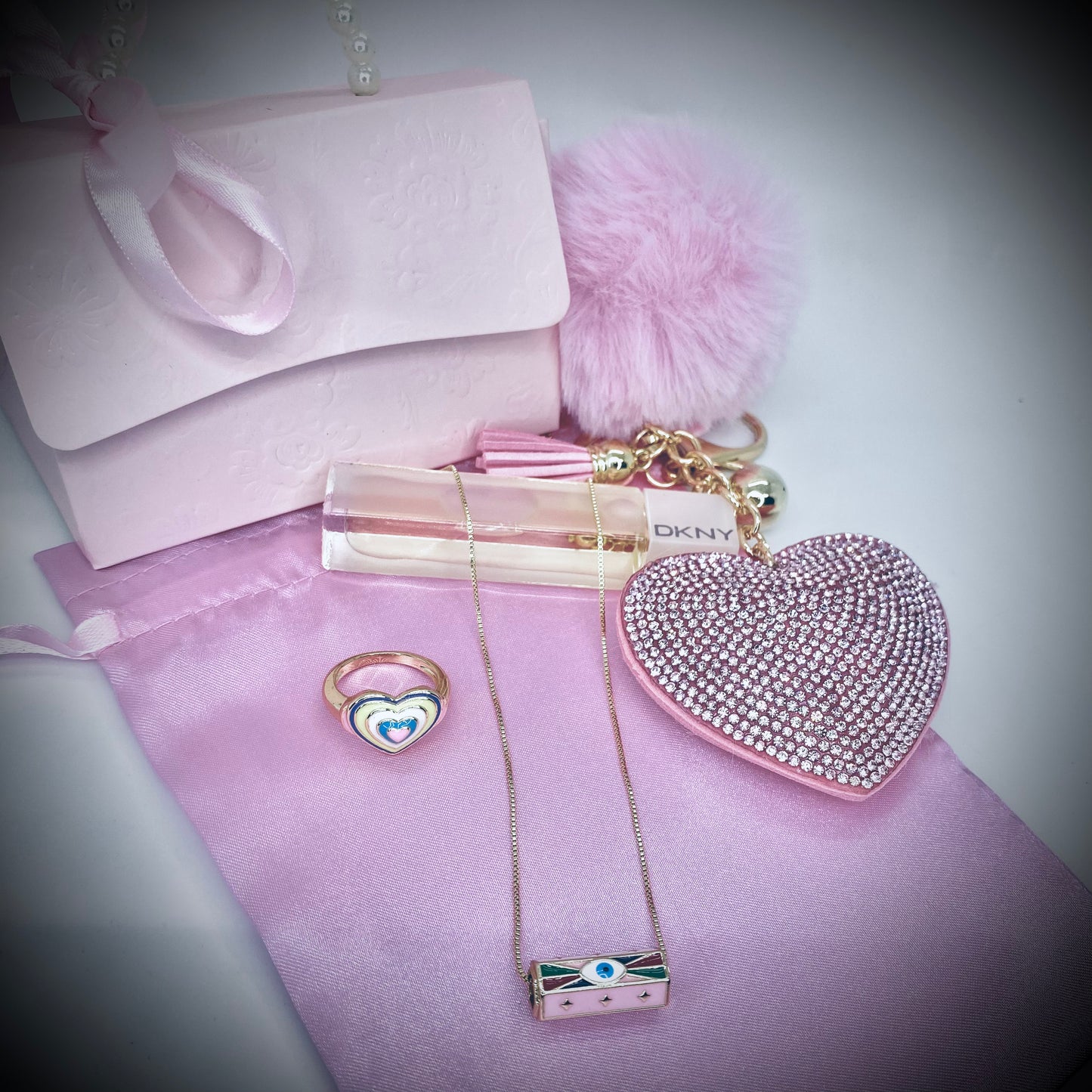 The Elite Jewelry & Designer Fragrance Box, Sparkling Jewelry, Designer Fragrances For Her