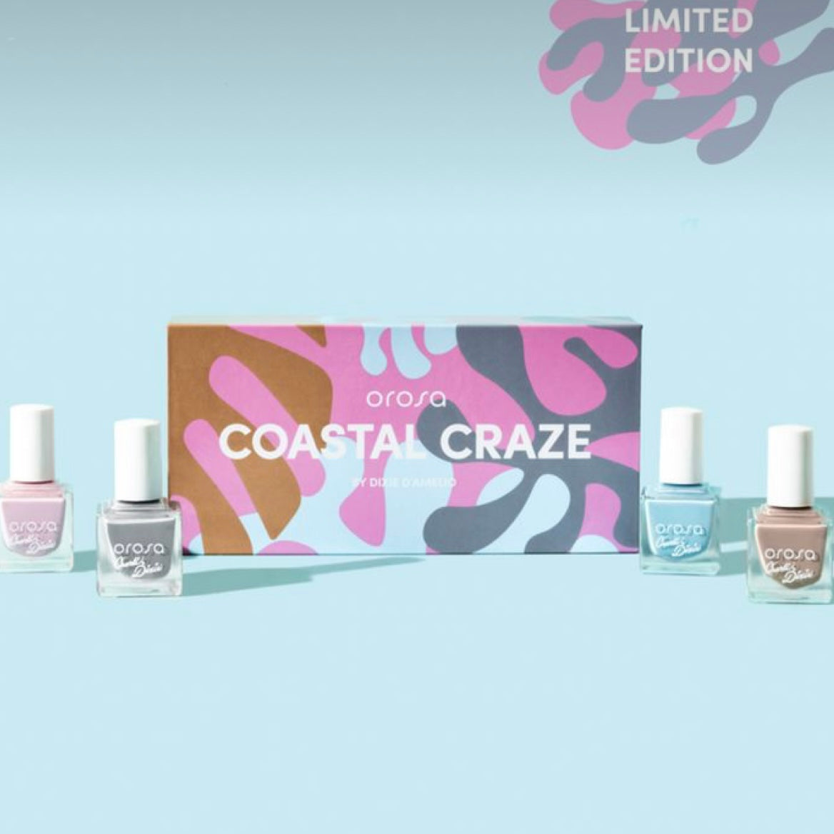 Orosa Beauty Pure Cover Nail Paint- Coastal Craze by Charli & Dixie D'Amelio