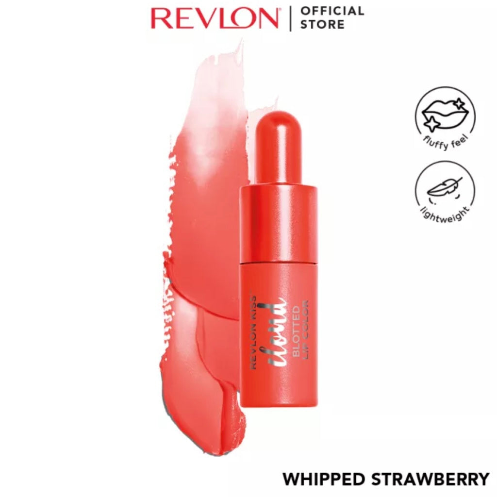 Color de labios borroso Kiss Cloud de Revlon | Todos los tonos