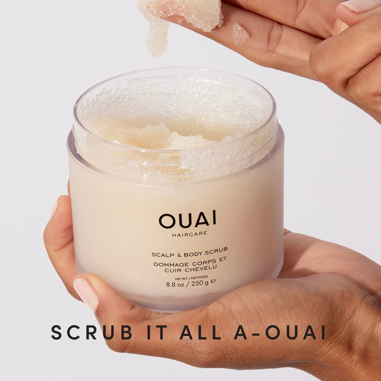 Exfoliante para el cuero cabelludo y el cuerpo Ouai