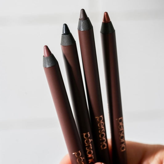 Persona Cosmetics Delineador de ojos resistente al agua 24 horas en negro