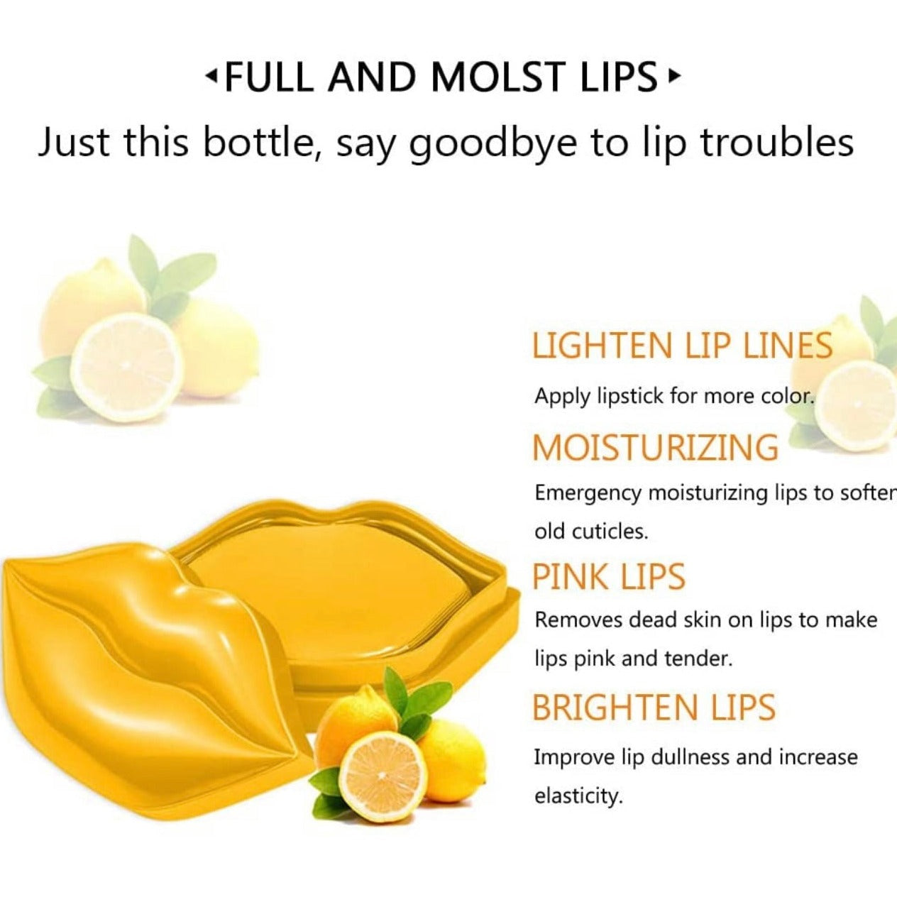 20 PIECE KOREAN LIP TREATMENT MASK SET