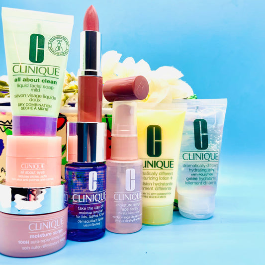 Paquete de belleza de 9 piezas antienvejecimiento Clinique All Star