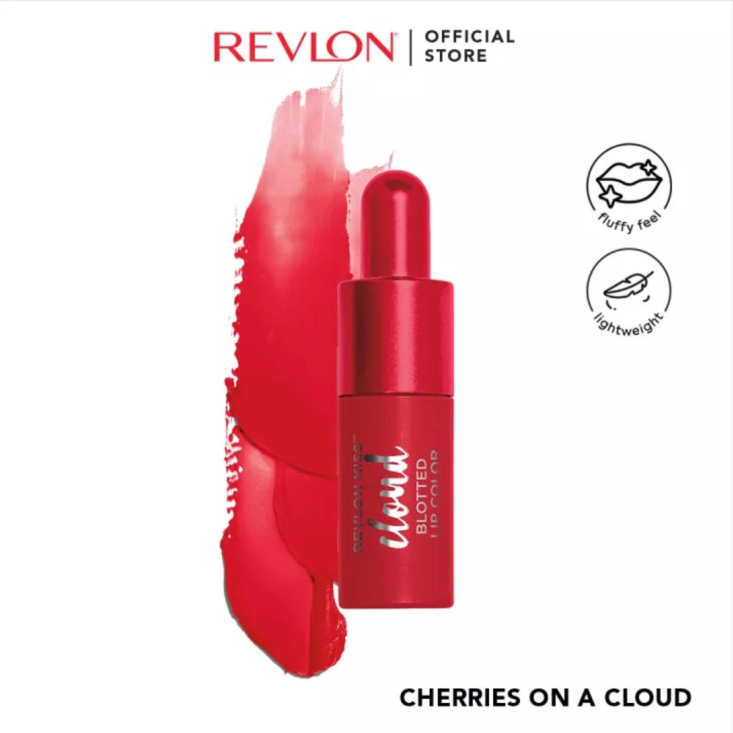 Color de labios borroso Kiss Cloud de Revlon | Todos los tonos