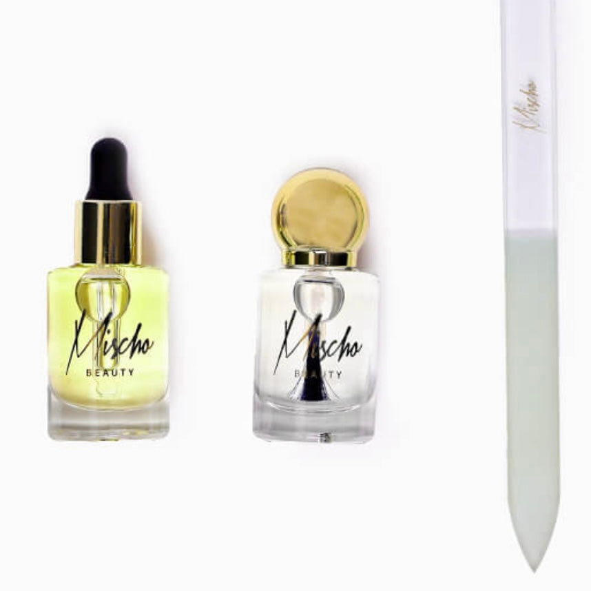 Mischo Beauty 10 Free Non Toxic 3 Piece Manicure Set