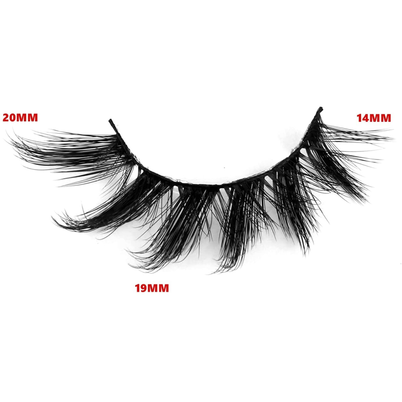 20mm Faux Mink Wispy Handmade Reusable Lashes