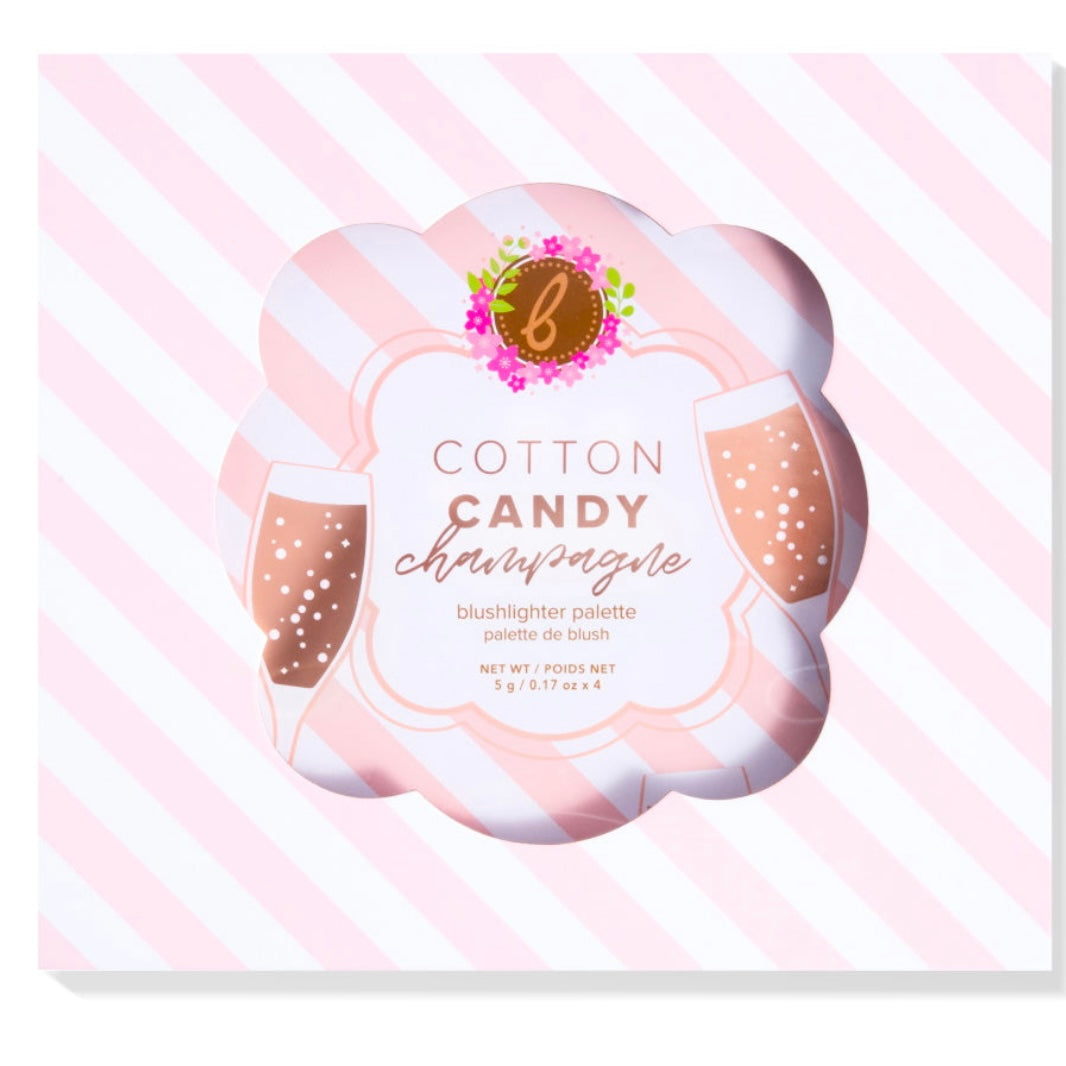 Paleta de rubores en champán Cotton Candy de Beauty Bakerie