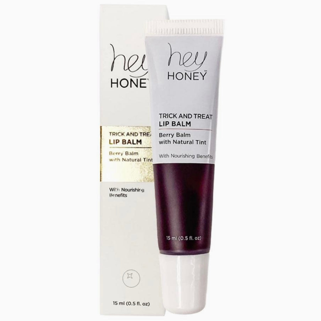 Bálsamo labial con tinte natural Hey Honey Trick And Treat de bayas