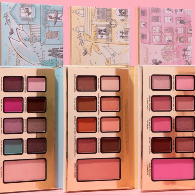 Too Faced Limited Edition Premium Lidschattenpalette Weihnachten in Sydney | Volle Größe