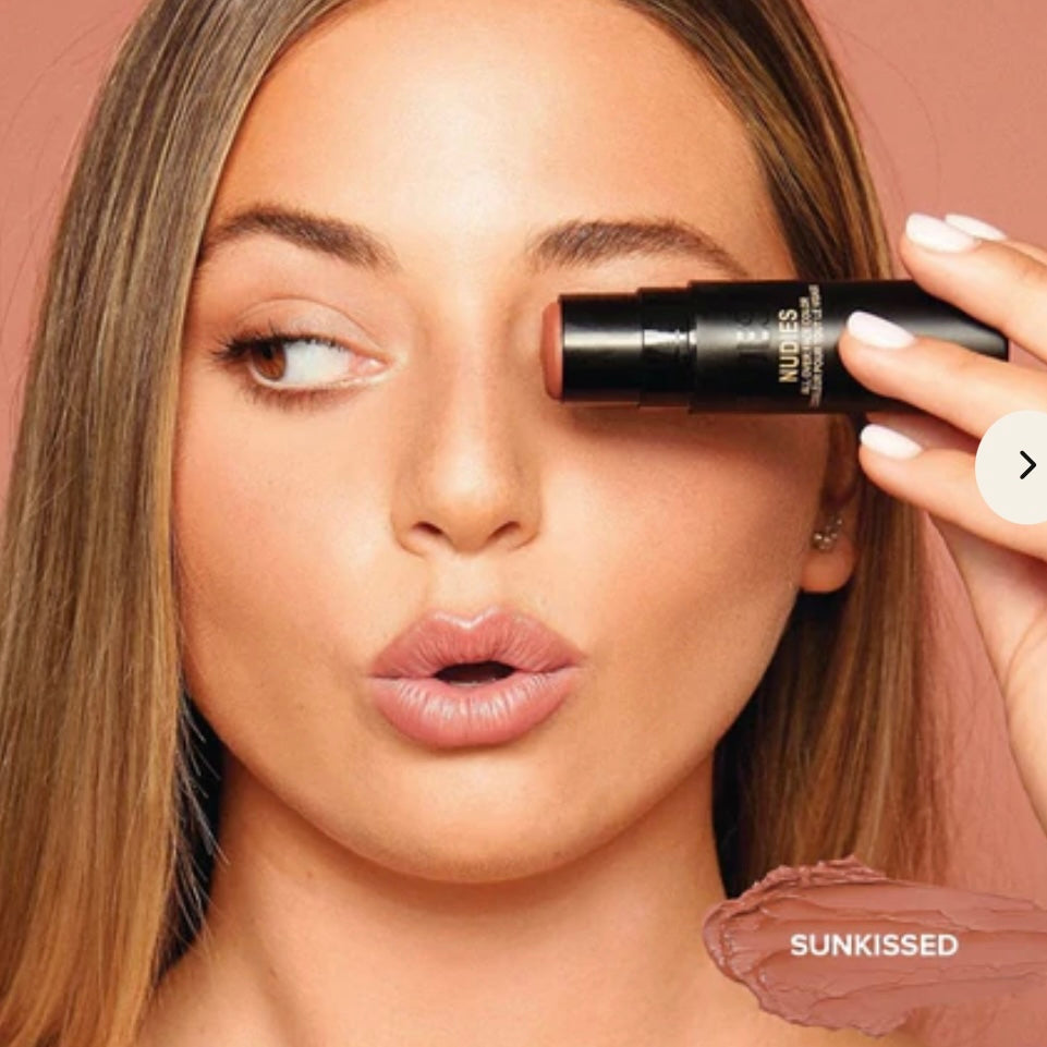 Nudies Matte Sun kissed Bronzing & Highlighter Stick For Cheeks + Eyes + Lips | Full-size