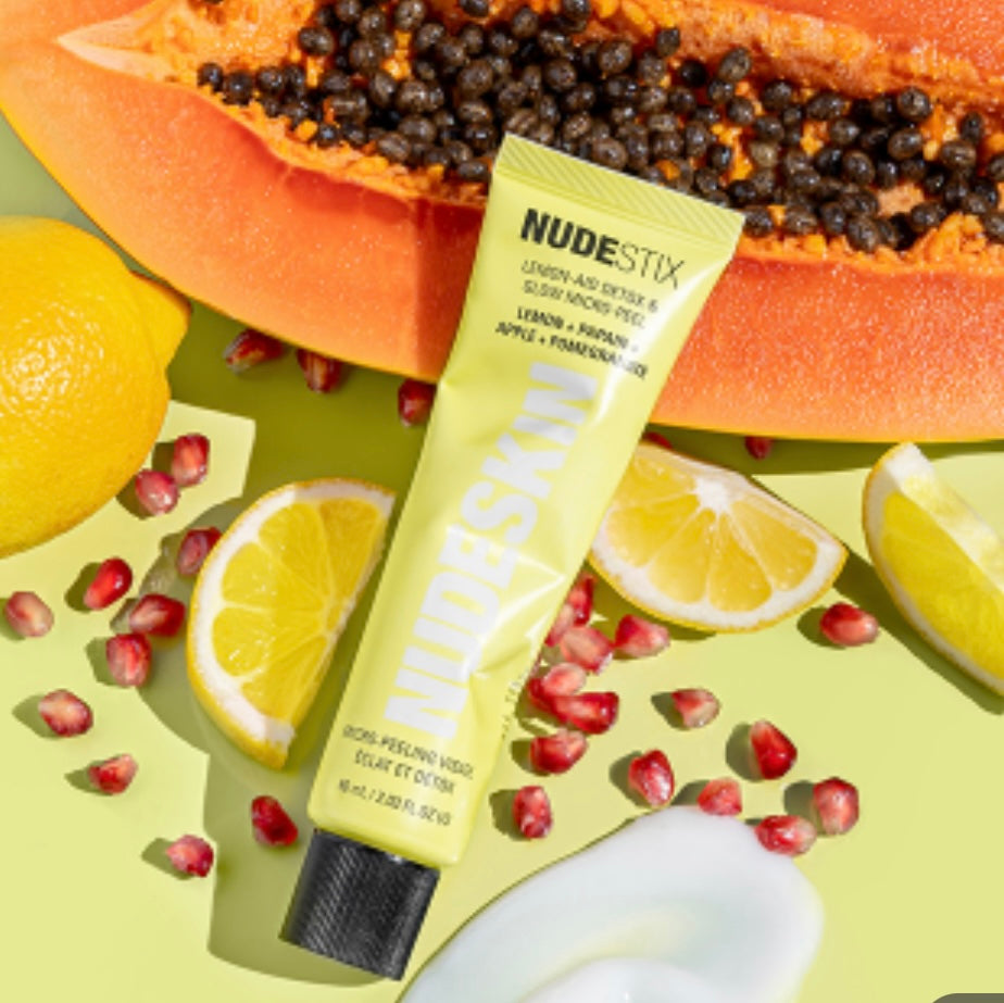 NudeSkin BY NudeStix Lemon-Aid Detox & Glow Micro-Peel
