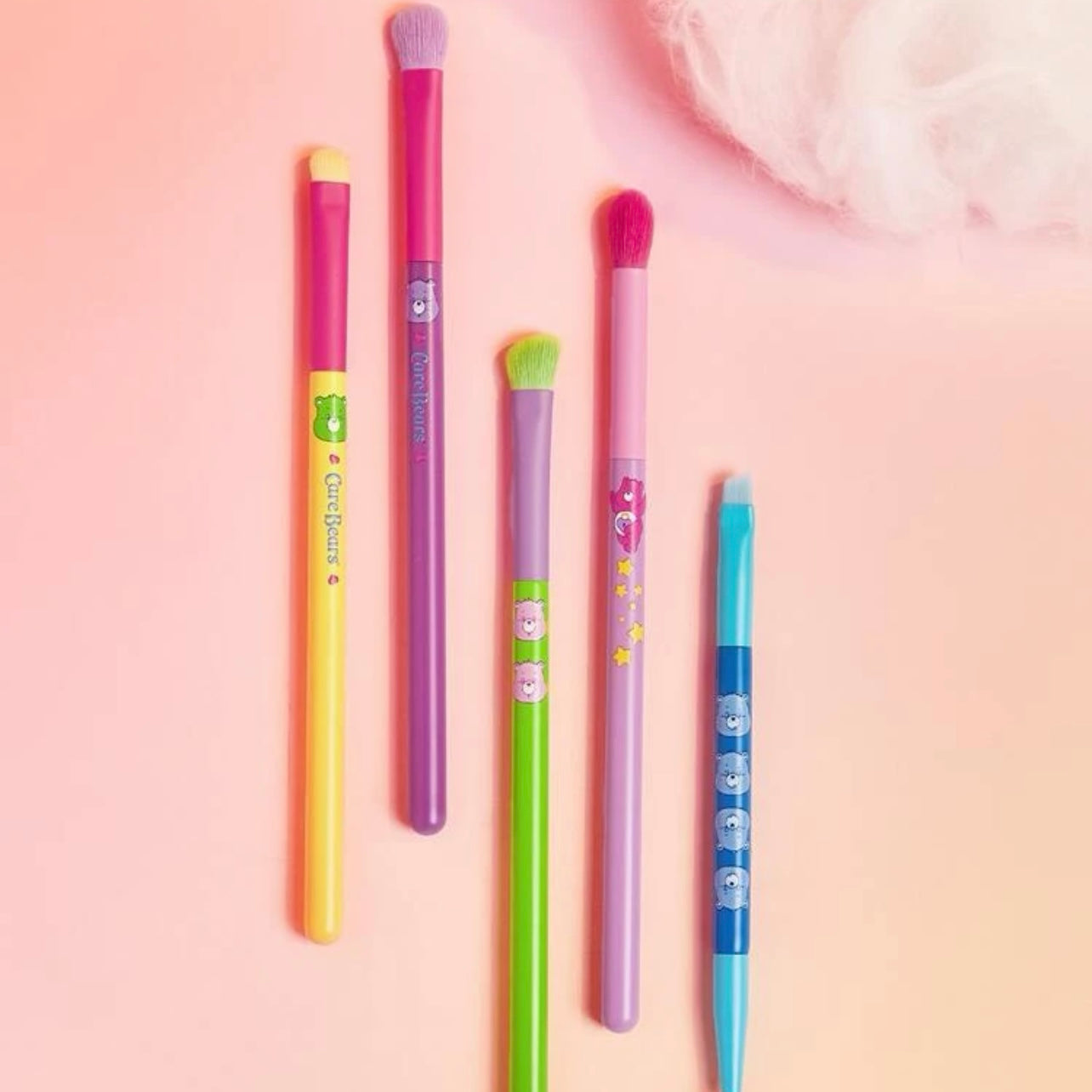 Premium Limited Edition Professional Care Bear Makeup Brush Set w/ Matching Case