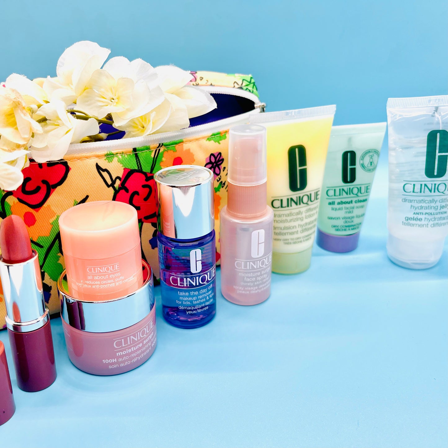 Paquete de belleza de 9 piezas antienvejecimiento Clinique All Star