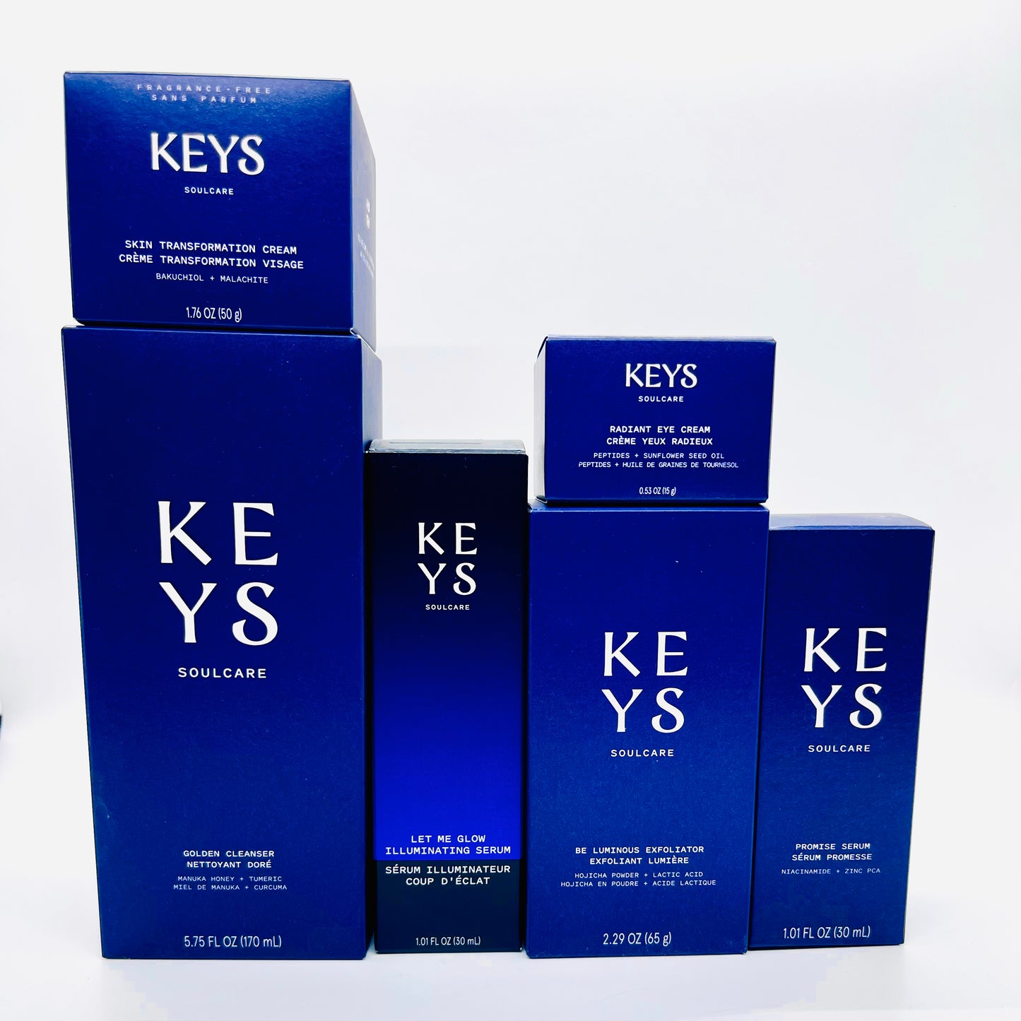 keys soulcare 6 piece anti aging skincare bundle only available at FaceTreasures.com