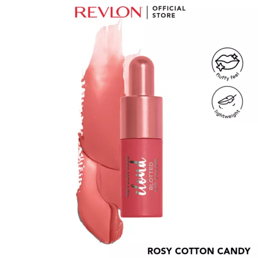 Color de labios borroso Kiss Cloud de Revlon | Todos los tonos