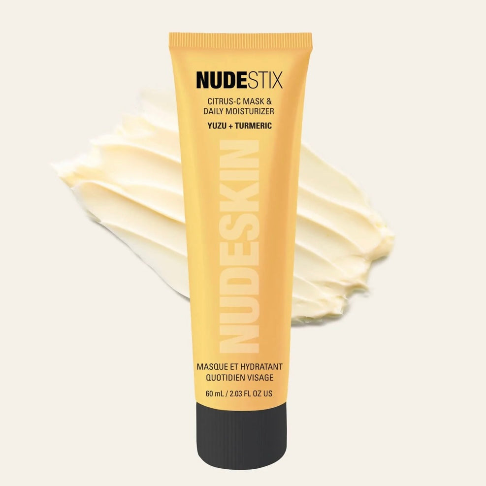NudeStix Citrus-C Mask Daily Moisturizer Yuzu + Turmeric 2.03oz