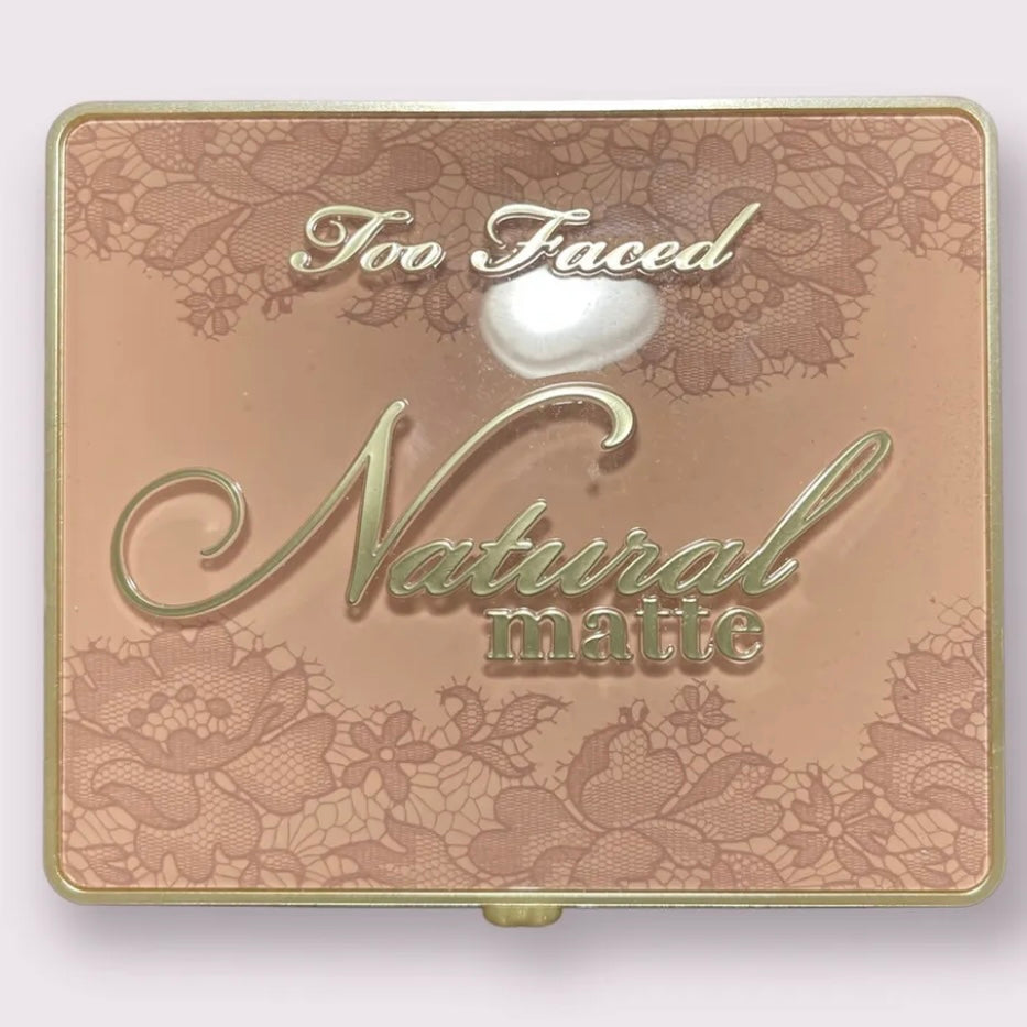 TooFaced Natural Matte Premium Eyeshadow Palette-Limited Edition