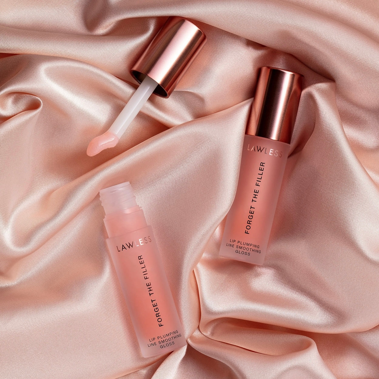 Lawless – Forget The Filler – Lippenkonturenglättender Glanz / Rosy Outlook