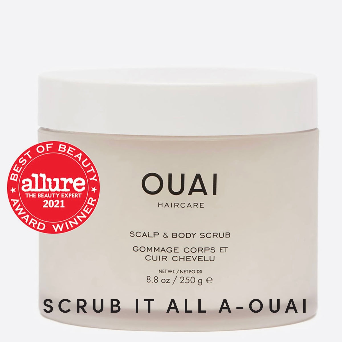 Exfoliante para el cuero cabelludo y el cuerpo Ouai