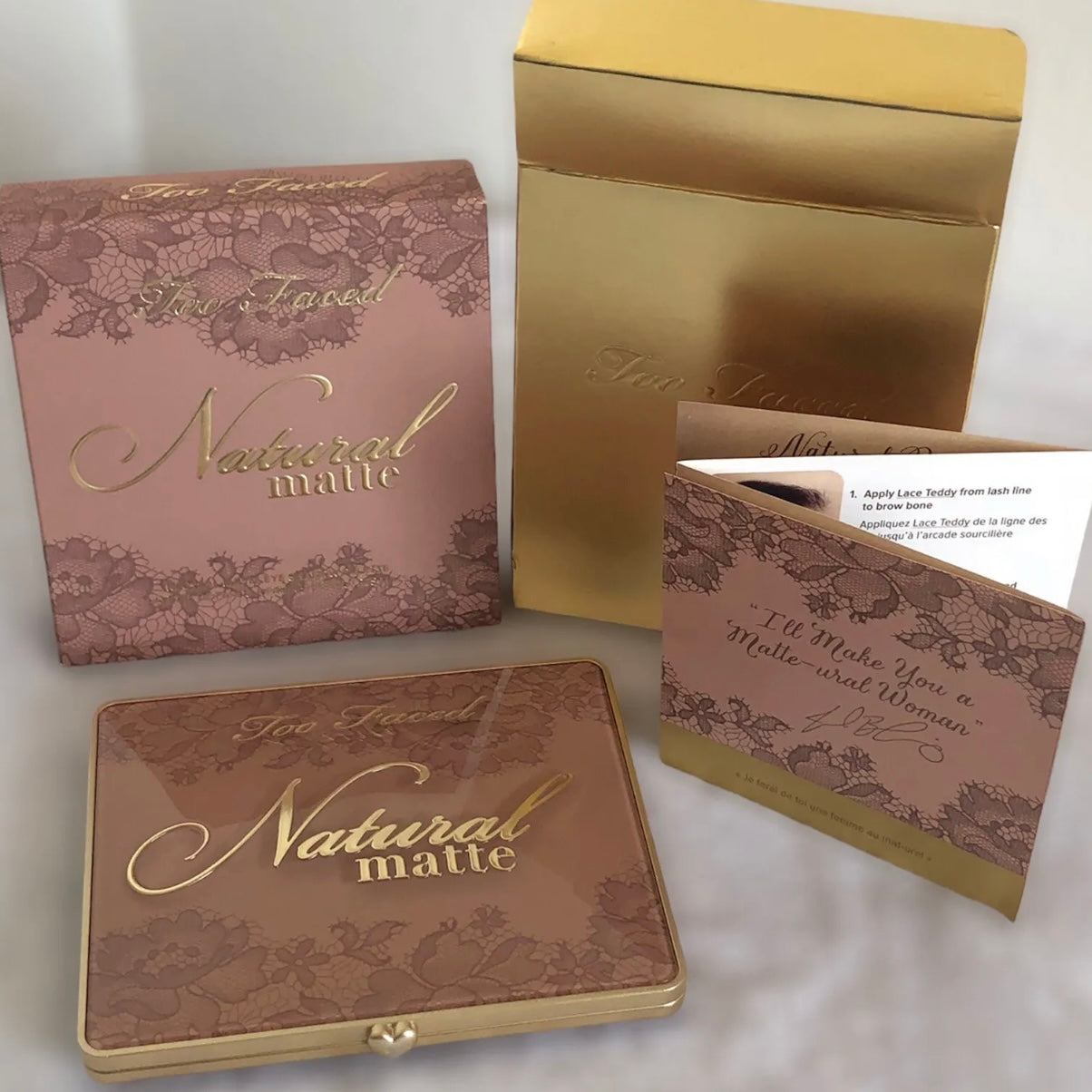 TooFaced Natural Matte Premium Eyeshadow Palette-Limited Edition