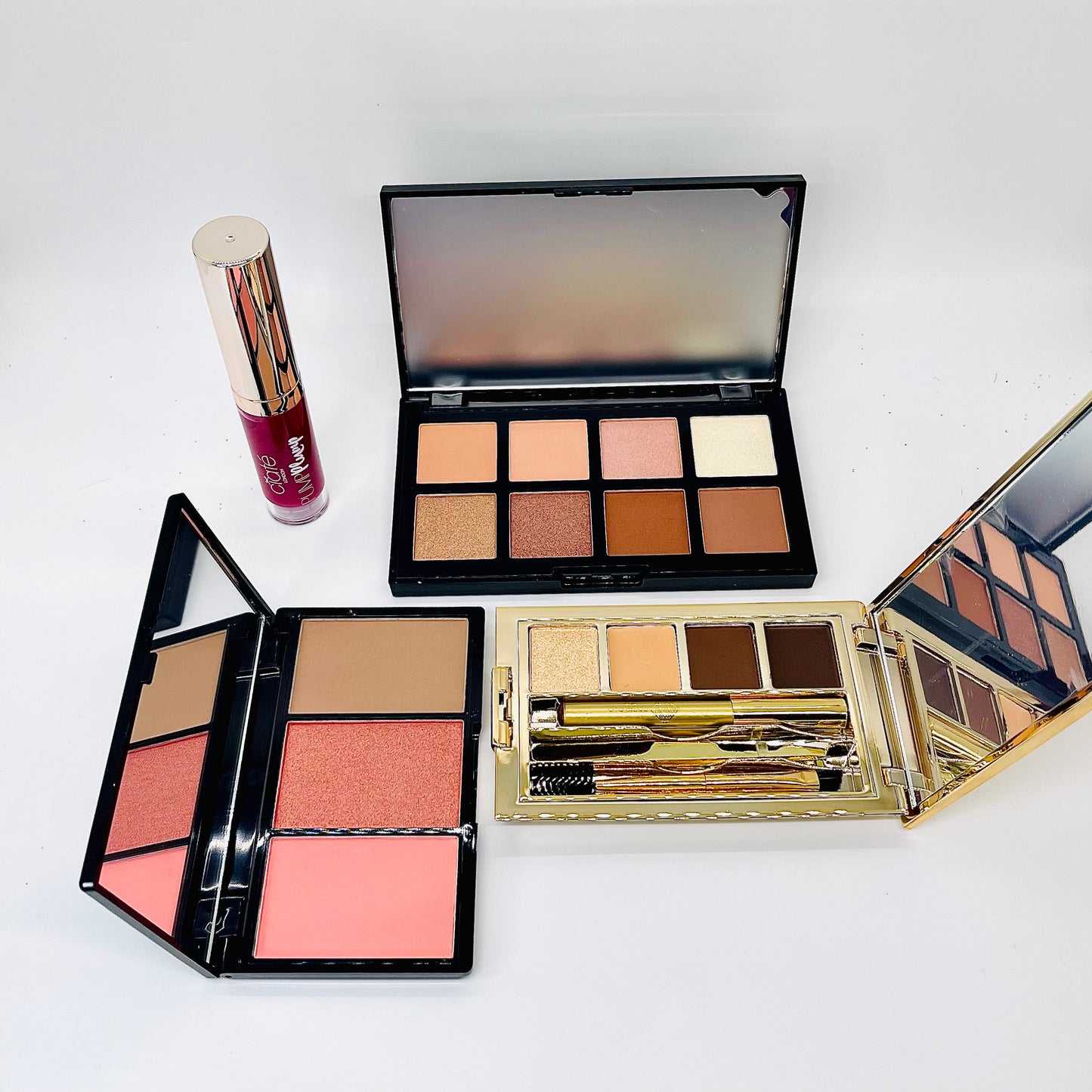 Slay, Plump & Glow: Makeup & Designer Fragrance Gift Bundle For Her