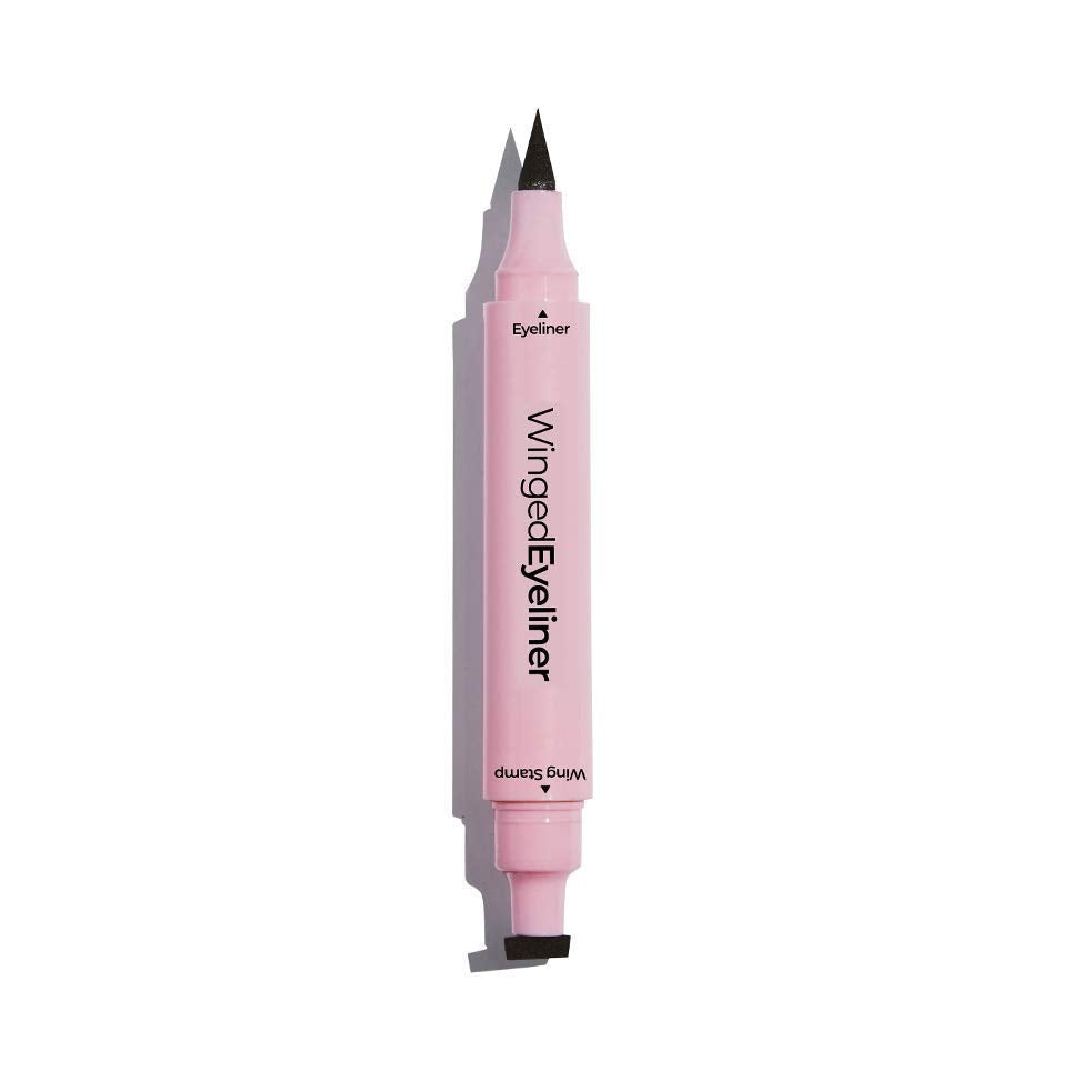 Now wings are easier than ever! Our Wing stamp Eyeliner comes with dual sides, one winged shaped and one traditional pen shape.