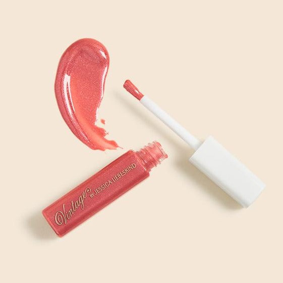 VINTAGE" By Jessica Liebeskind Sparkling Lip Gloss in Papaya