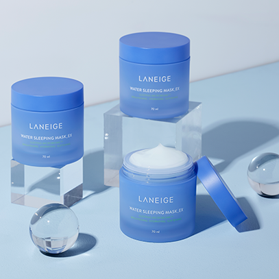 laneige water sleeping gel mask which is an overnight gel moisturizer, Facial moisturizer from the premium Korean beauty line