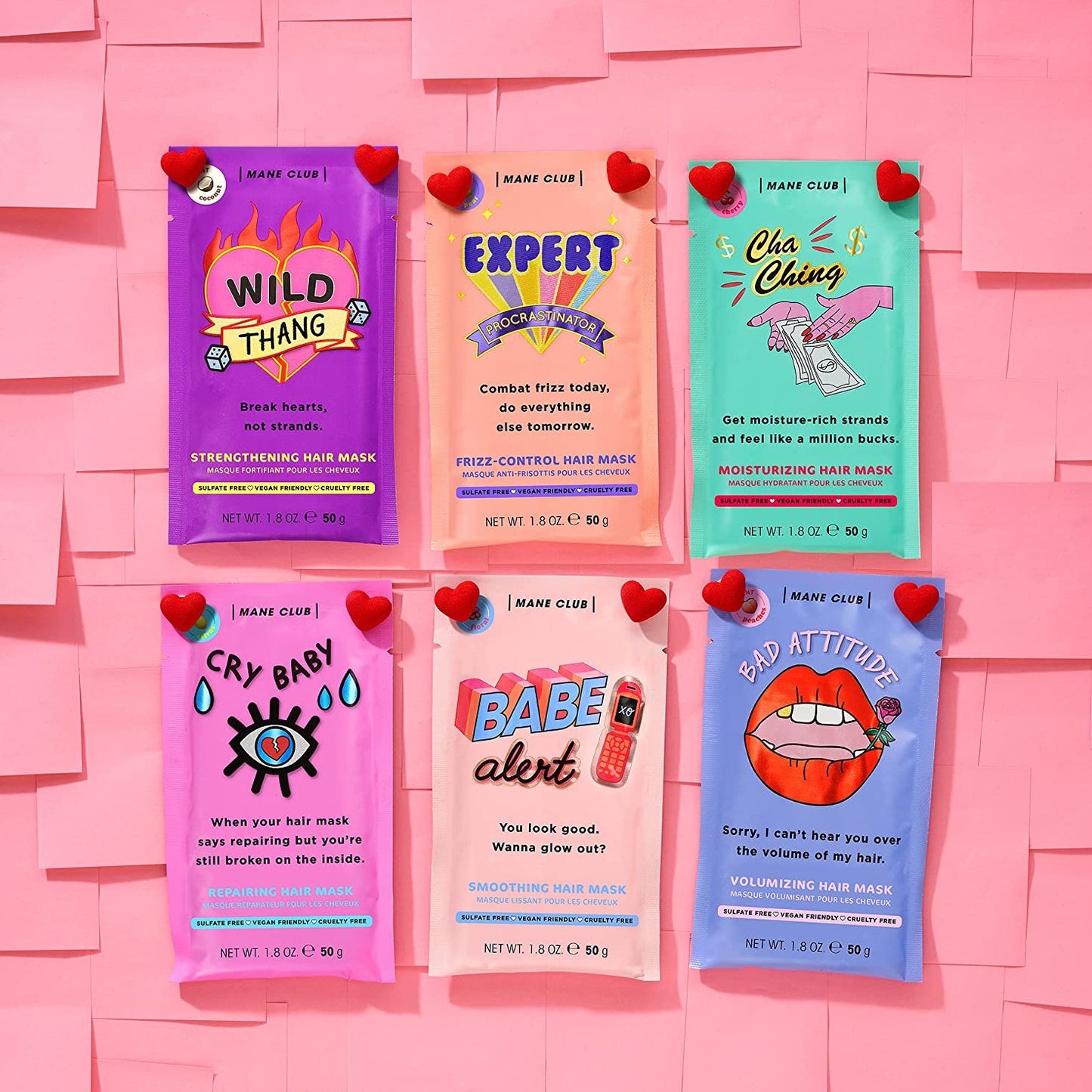 We offer up an assortment of high quality deep conditioning hair masks, leave-in treatments and styling products at prices that won't break the bank.
